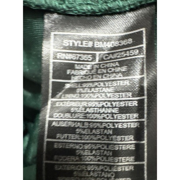 Steve Madden Green Velvet Maxi Dress - Picture 7 of 9